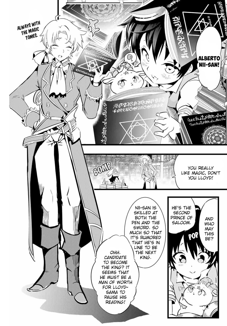 Tensei Shitara Dai Nana Ouji Dattanode, Kimamani Majutsu O Kiwamemasu - Chapter 2: Big Brother Is Plotting Something