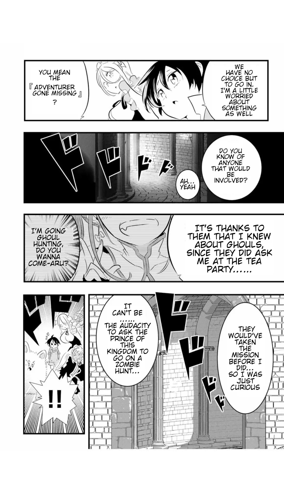 Tensei Shitara Dai Nana Ouji Dattanode, Kimamani Majutsu O Kiwamemasu - Chapter 52: Ghoul Extermination!