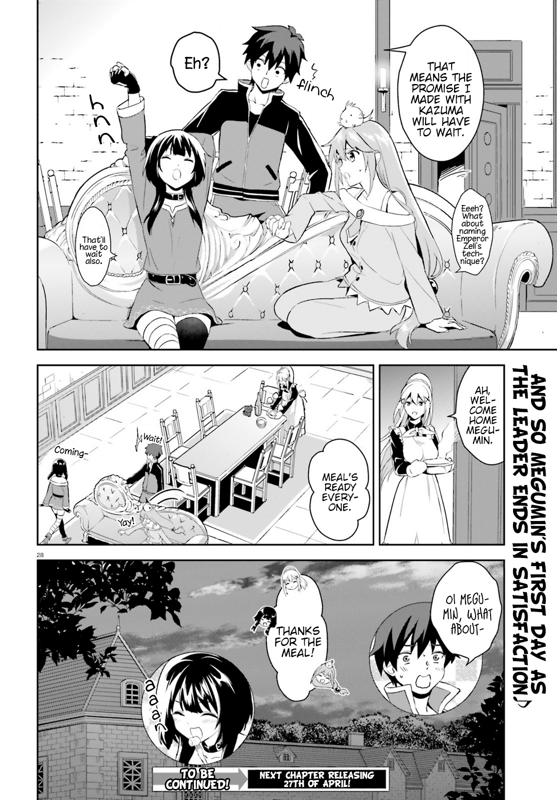 Zoku Kono Subarashii Sekai Ni Bakuen Wo! - Chapter 2