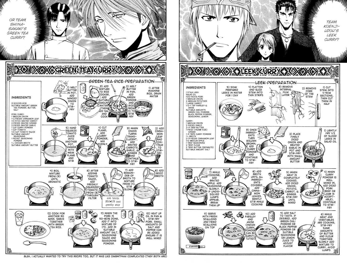 Addicted To Curry - Vol.4 Chapter 35 : Tea Curry And Scallion Curry