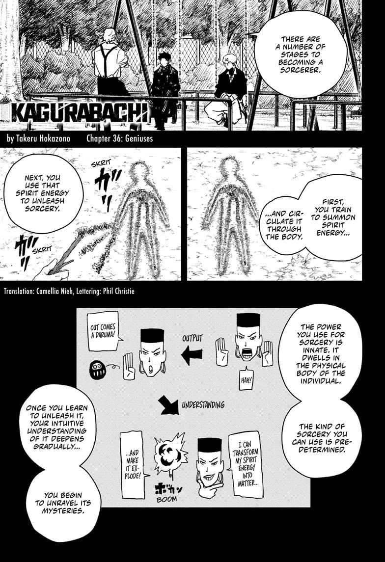 Kagurabachi - Chapter 36