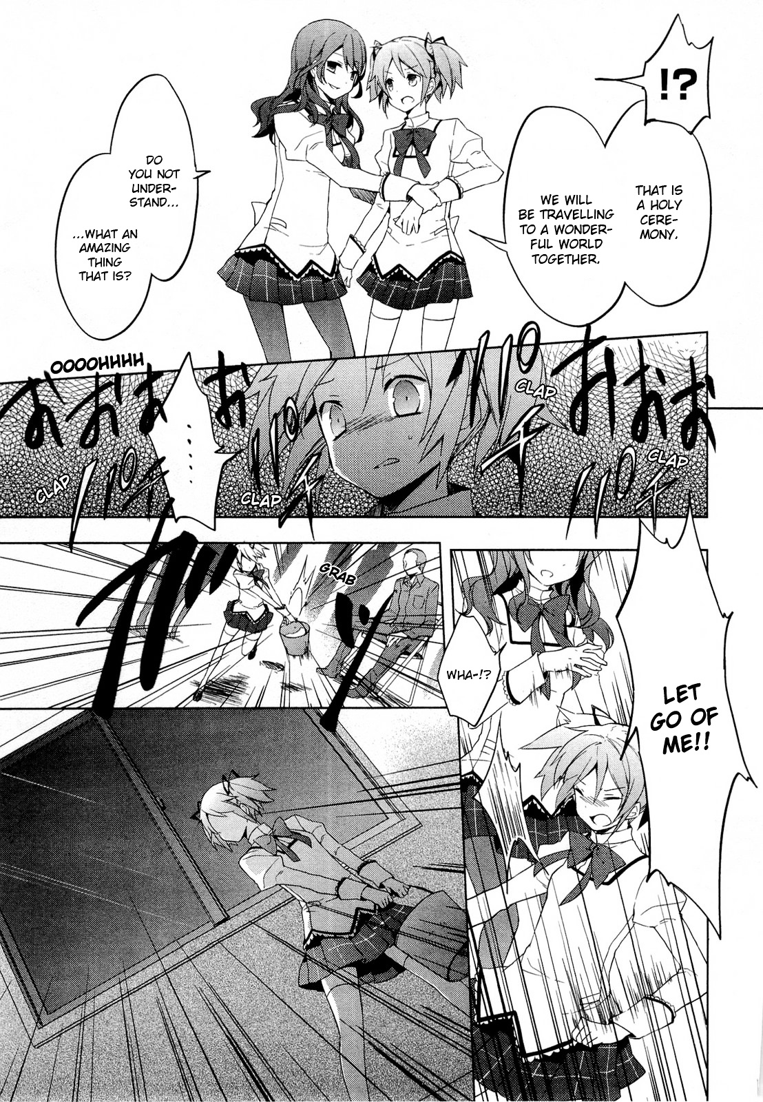 Mahou Shoujo Madoka★Magica - Vol.1 Chapter 4 : Both Miracles And Magic Exist