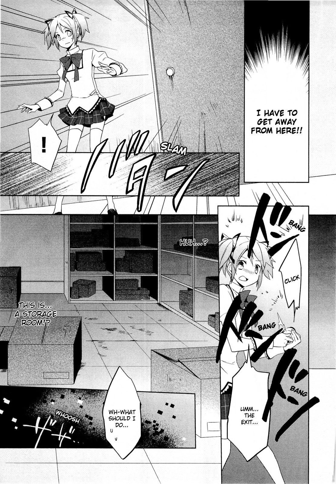 Mahou Shoujo Madoka★Magica - Vol.1 Chapter 4 : Both Miracles And Magic Exist