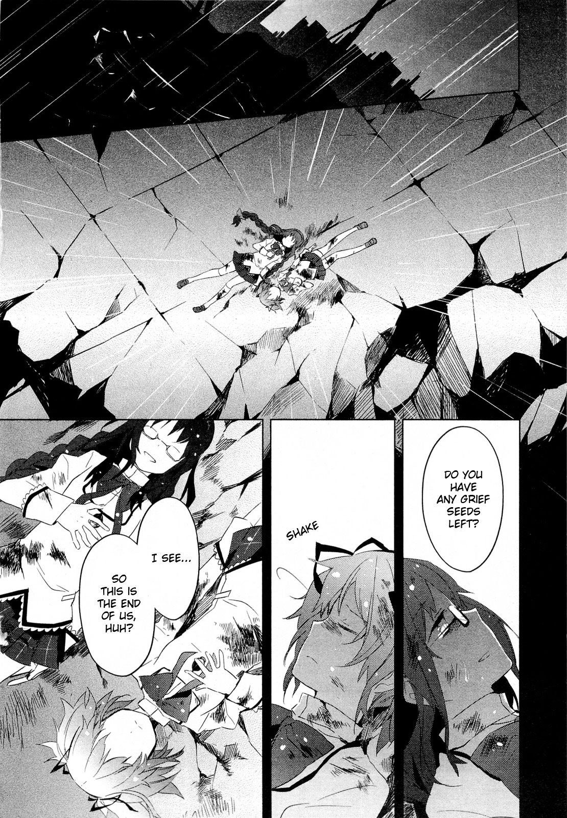 Mahou Shoujo Madoka★Magica - Vol.3 Chapter 10 : I Won T Depend On Anyone Anymore