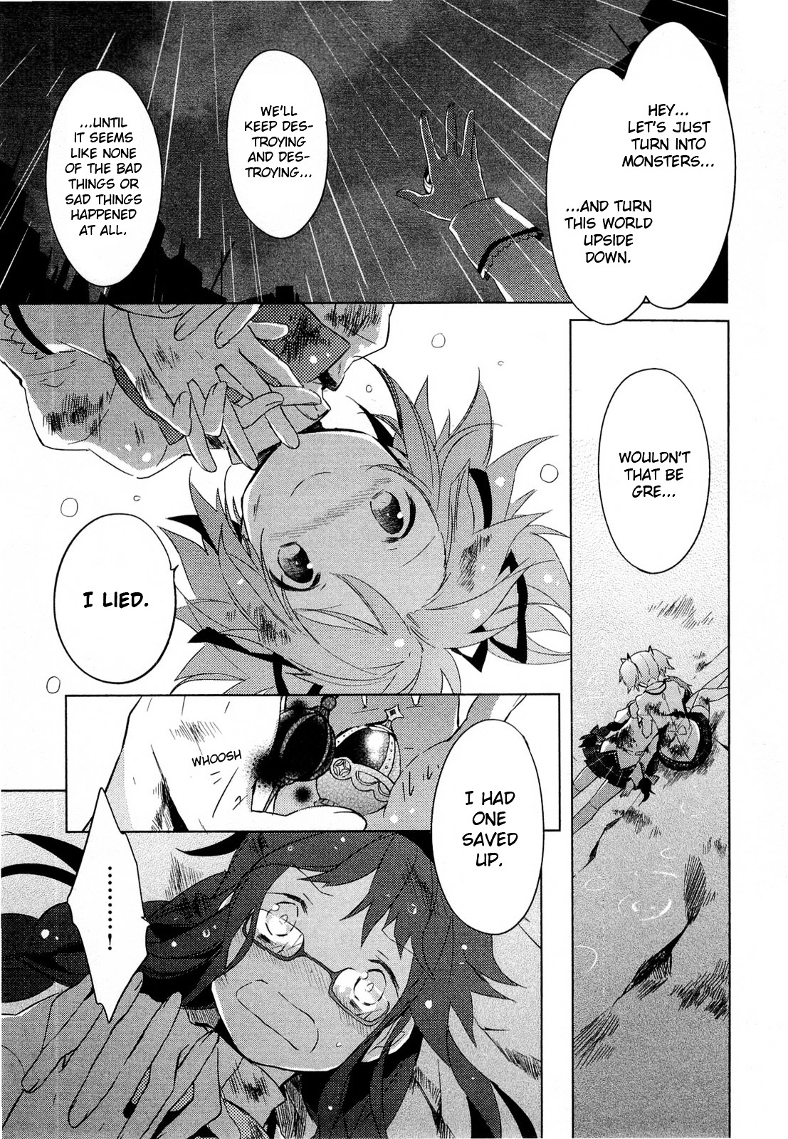 Mahou Shoujo Madoka★Magica - Vol.3 Chapter 10 : I Won T Depend On Anyone Anymore