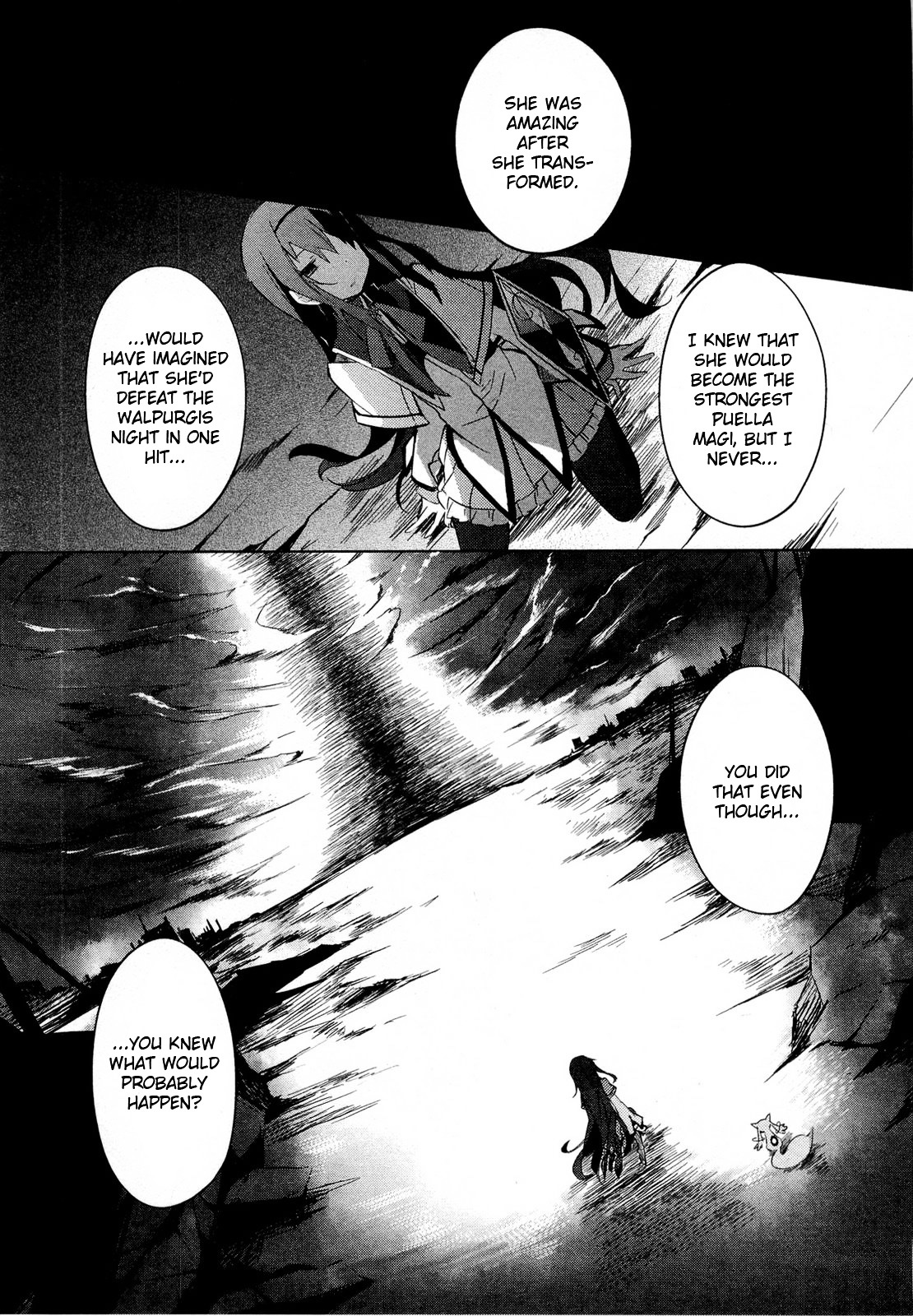 Mahou Shoujo Madoka★Magica - Vol.3 Chapter 10 : I Won T Depend On Anyone Anymore