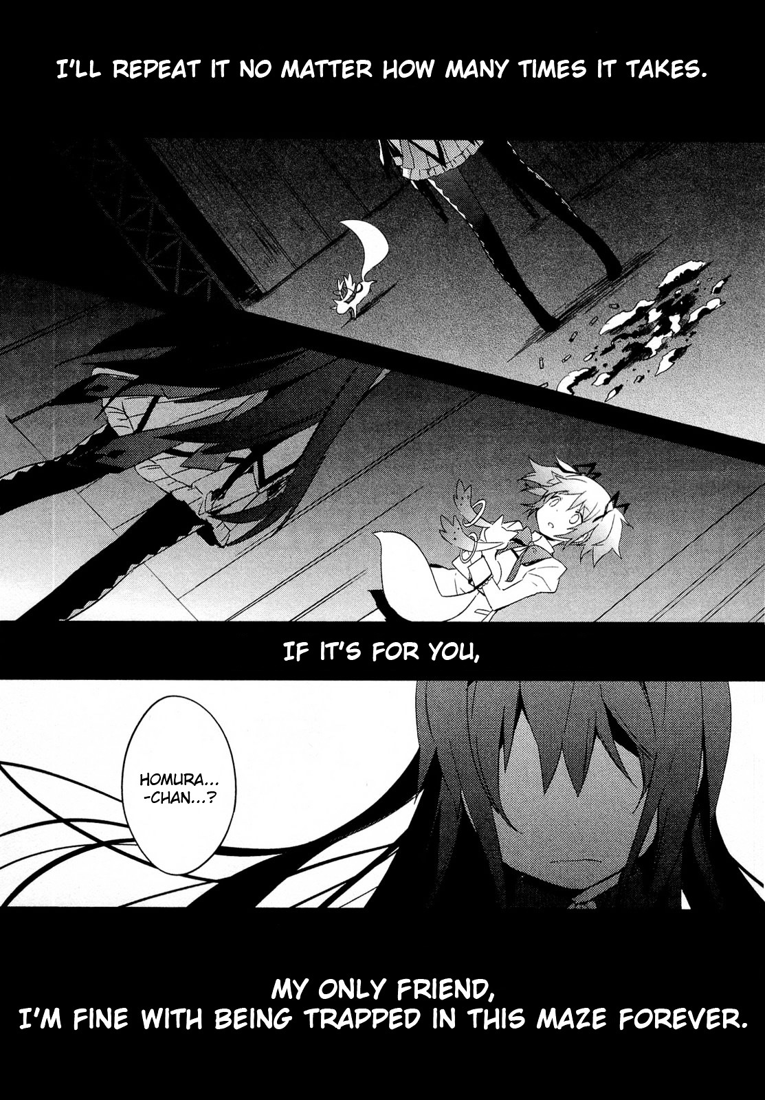 Mahou Shoujo Madoka★Magica - Vol.3 Chapter 10 : I Won T Depend On Anyone Anymore