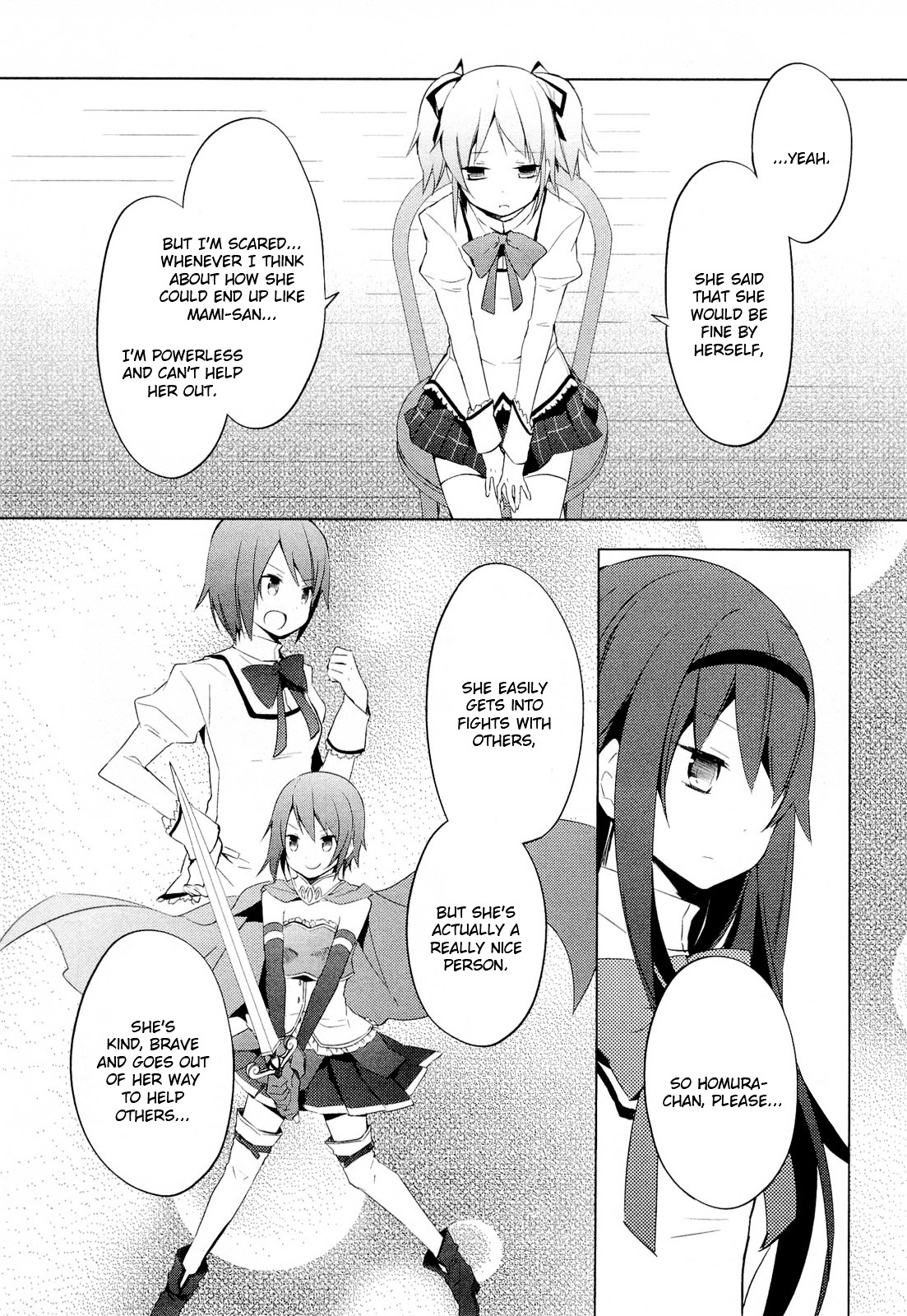 Mahou Shoujo Madoka★Magica - Vol.2 Chapter 5 : There S No Way I D Regret This