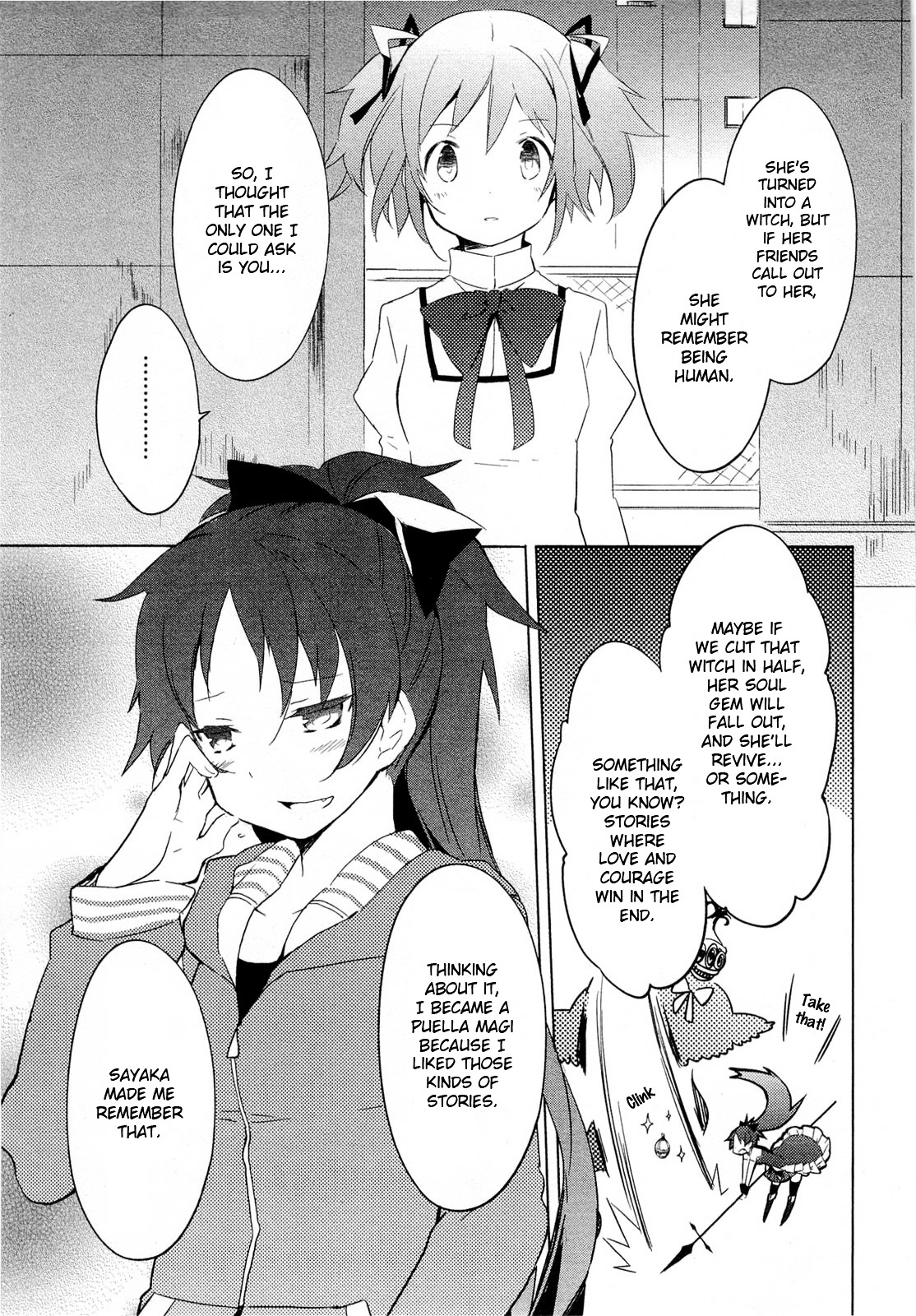 Mahou Shoujo Madoka★Magica - Vol.3 Chapter 9 : I Would Never Forgive Them