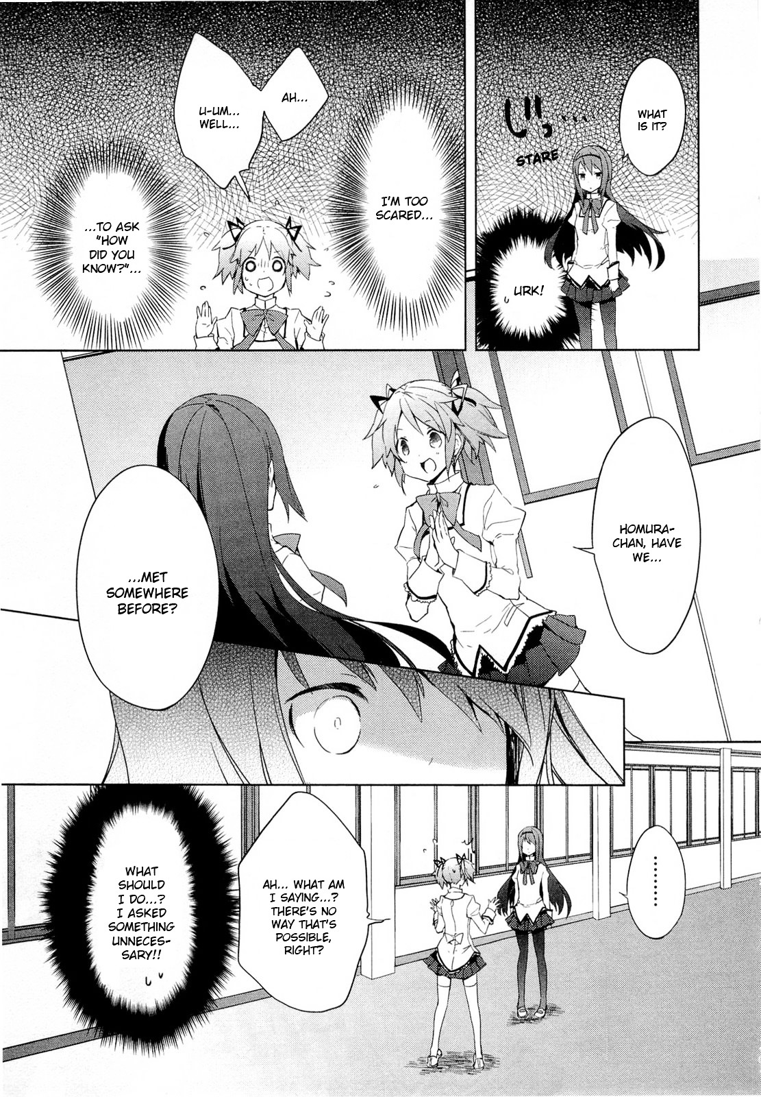 Mahou Shoujo Madoka★Magica - Vol.1 Chapter 1 : I Kind Of Saw Her In My Dream