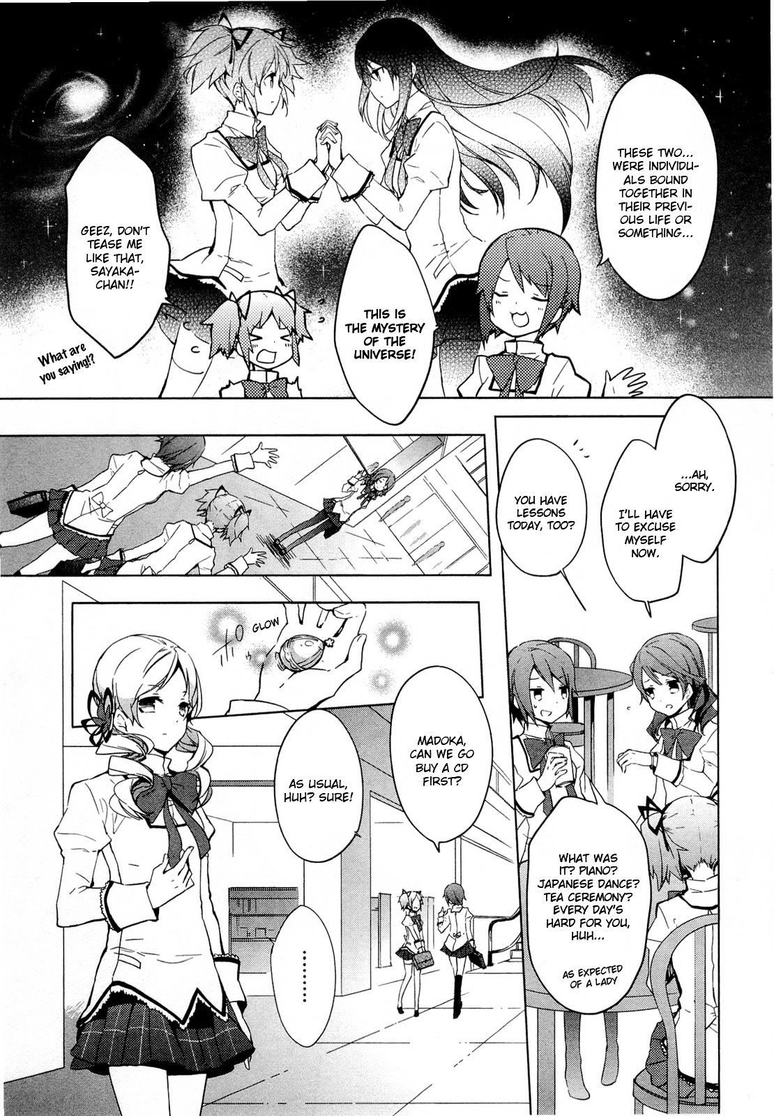 Mahou Shoujo Madoka★Magica - Vol.1 Chapter 1 : I Kind Of Saw Her In My Dream