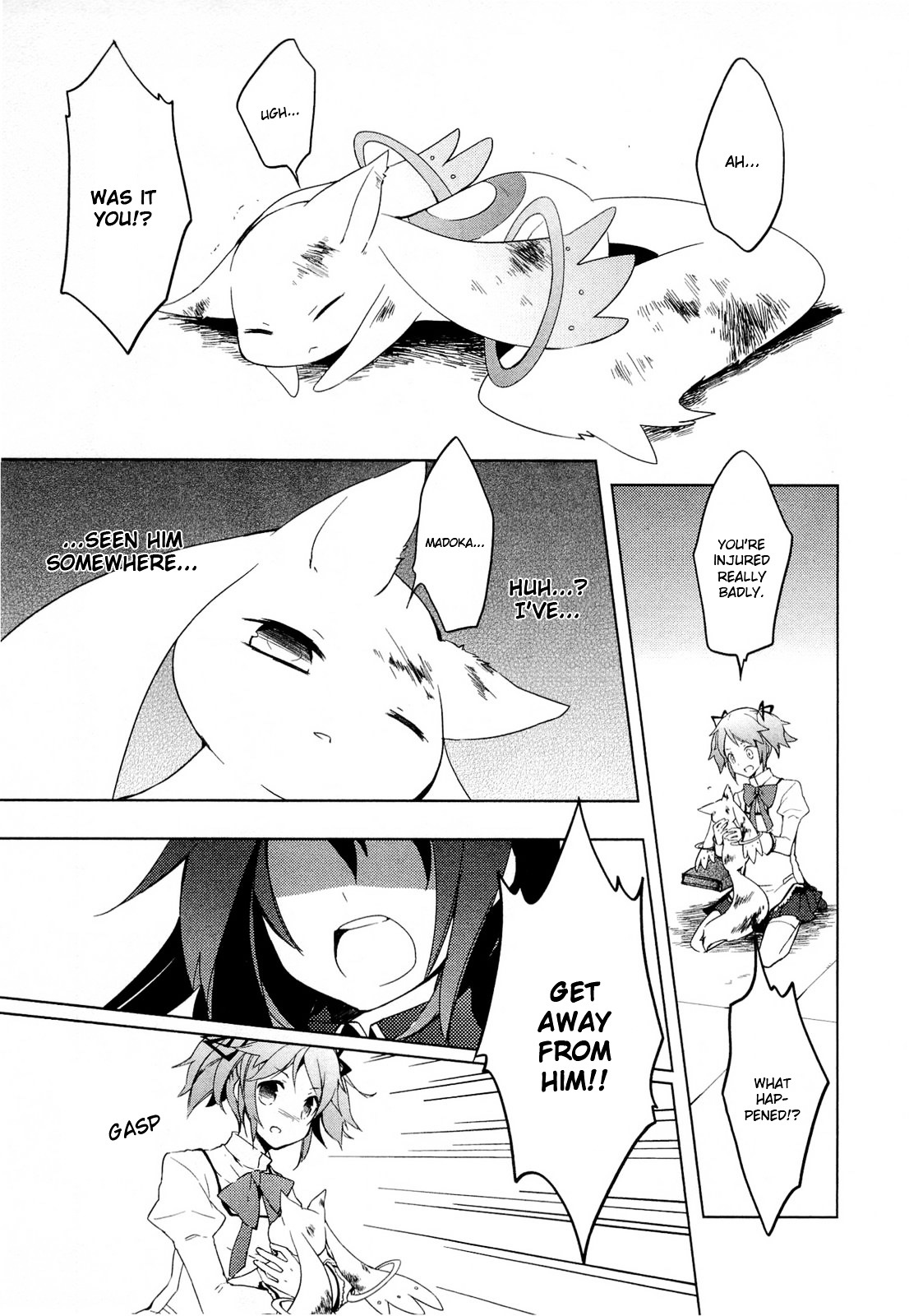 Mahou Shoujo Madoka★Magica - Vol.1 Chapter 1 : I Kind Of Saw Her In My Dream