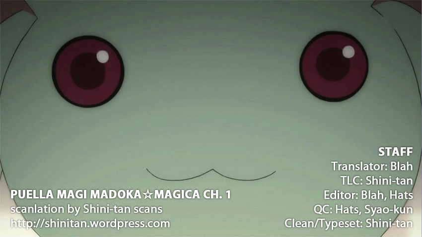 Mahou Shoujo Madoka★Magica - Vol.1 Chapter 1 : I Kind Of Saw Her In My Dream