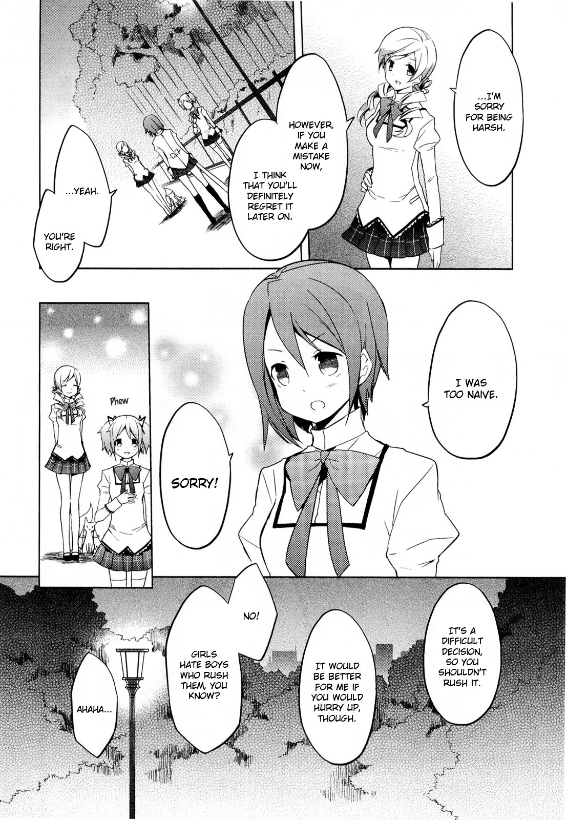 Mahou Shoujo Madoka★Magica - Vol.1 Chapter 3 : I M Not Afraid Of Anything Anymore