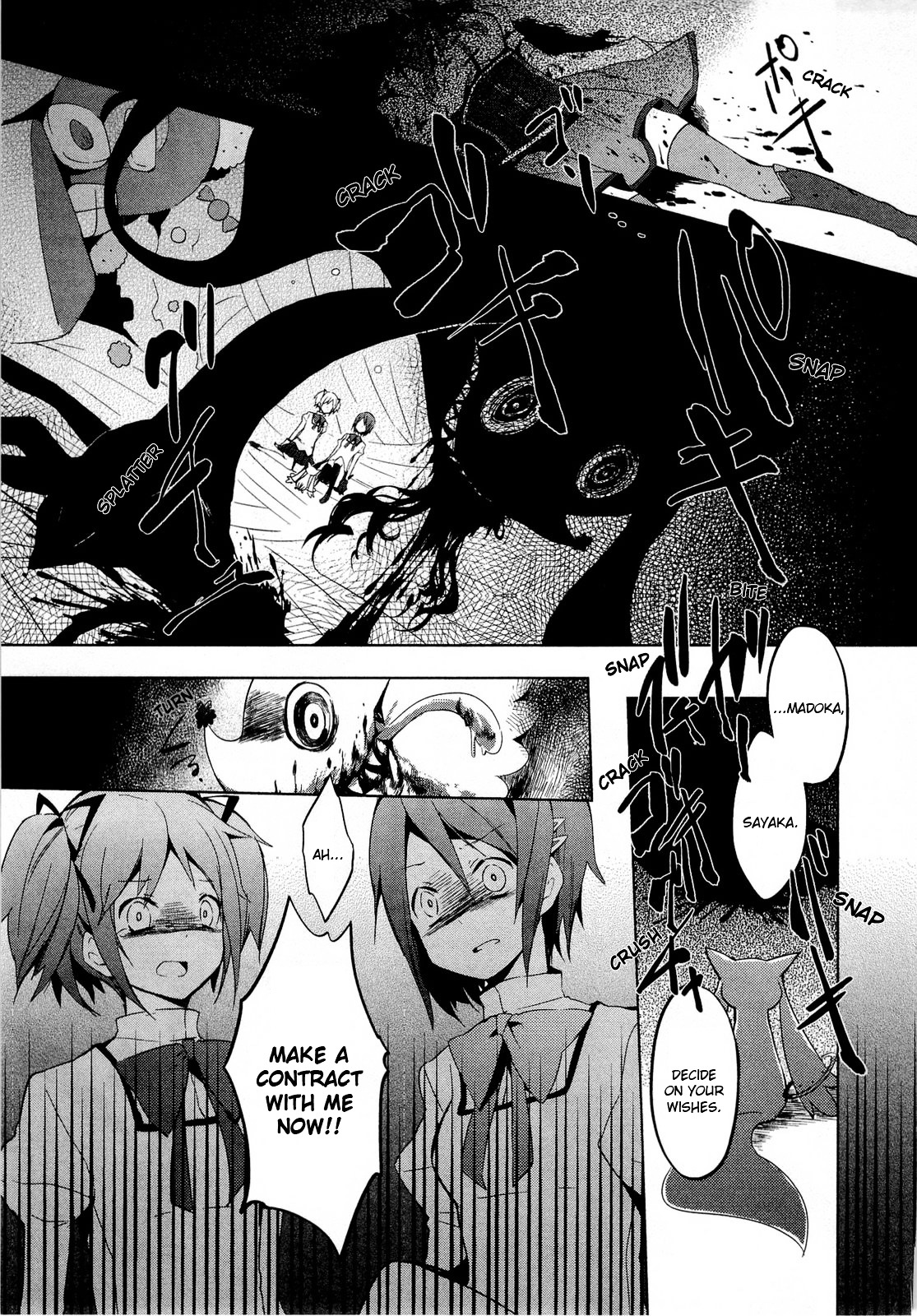 Mahou Shoujo Madoka★Magica - Vol.1 Chapter 3 : I M Not Afraid Of Anything Anymore