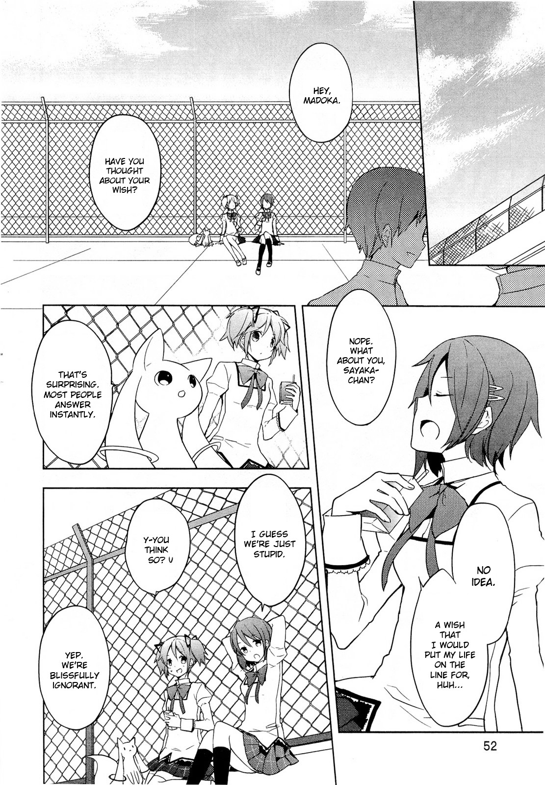 Mahou Shoujo Madoka★Magica - Vol.1 Chapter 2 : I Thought That It Would Be Really Nice