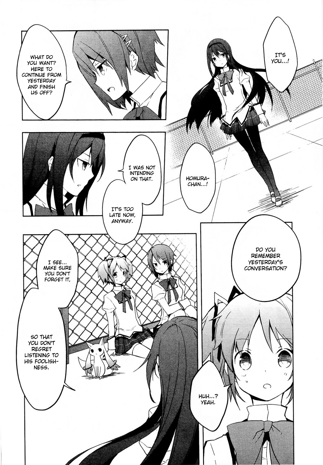 Mahou Shoujo Madoka★Magica - Vol.1 Chapter 2 : I Thought That It Would Be Really Nice