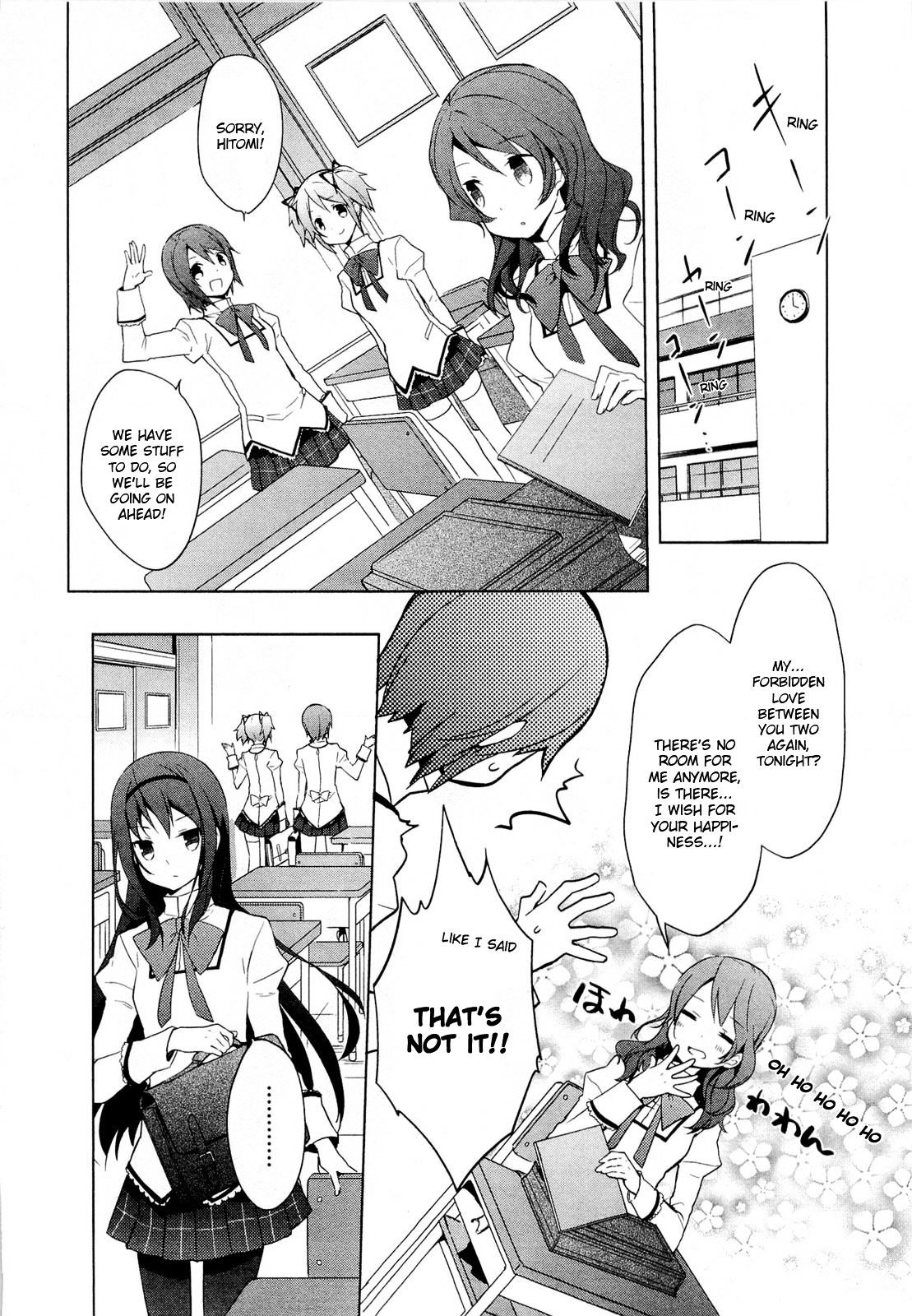 Mahou Shoujo Madoka★Magica - Vol.1 Chapter 2 : I Thought That It Would Be Really Nice