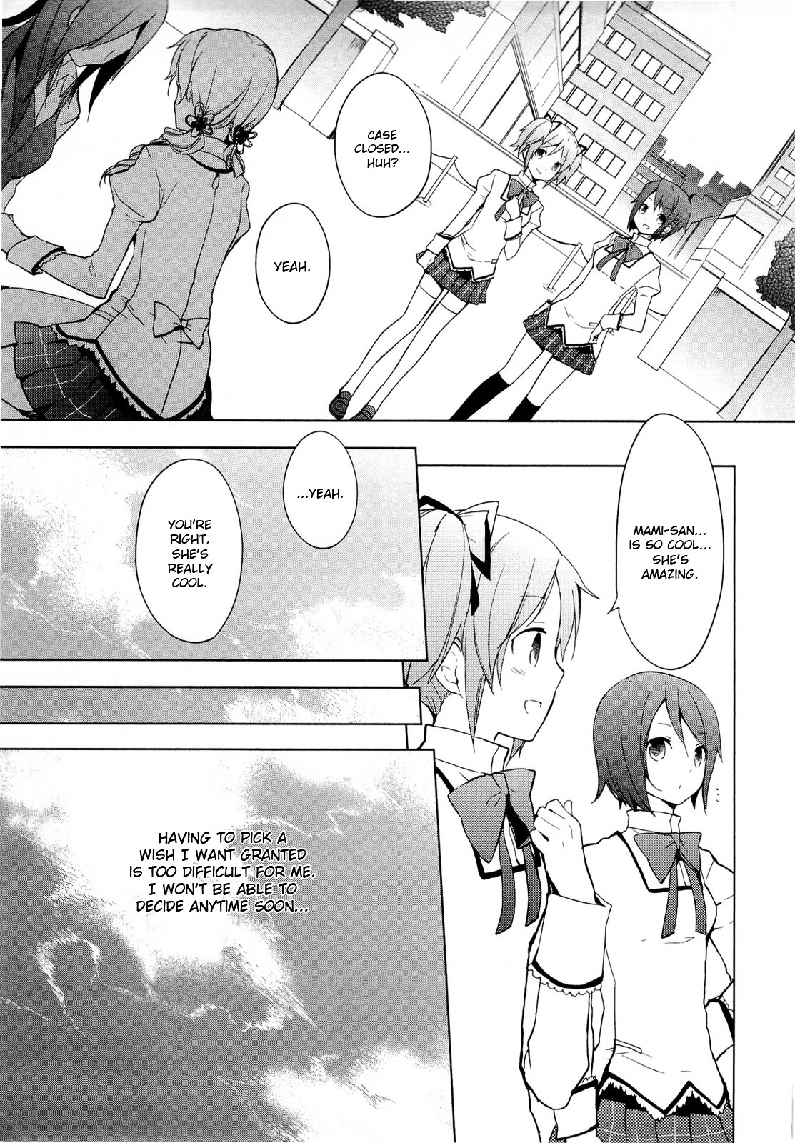 Mahou Shoujo Madoka★Magica - Vol.1 Chapter 2 : I Thought That It Would Be Really Nice