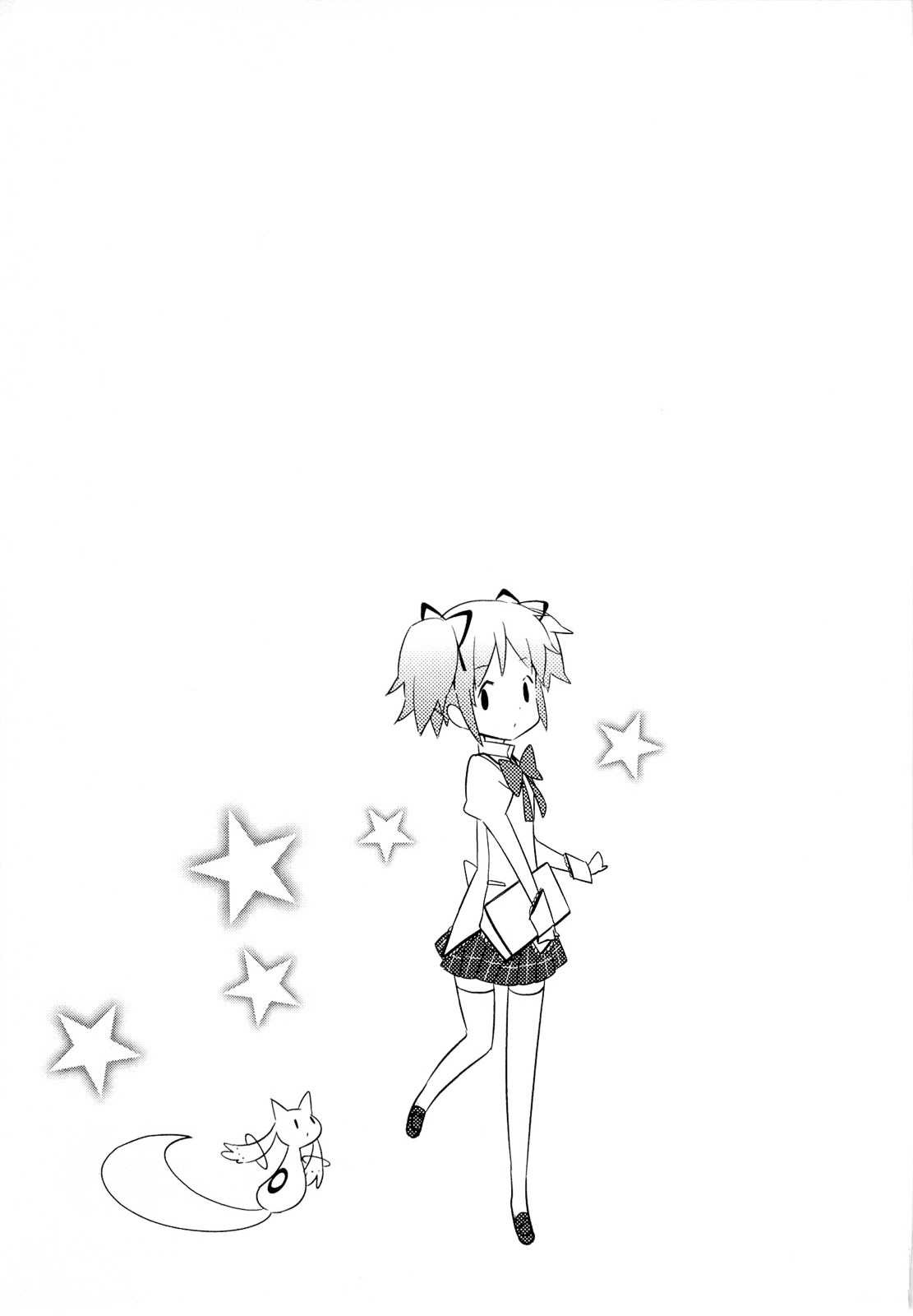 Mahou Shoujo Madoka★Magica - Vol.1 Chapter 2 : I Thought That It Would Be Really Nice