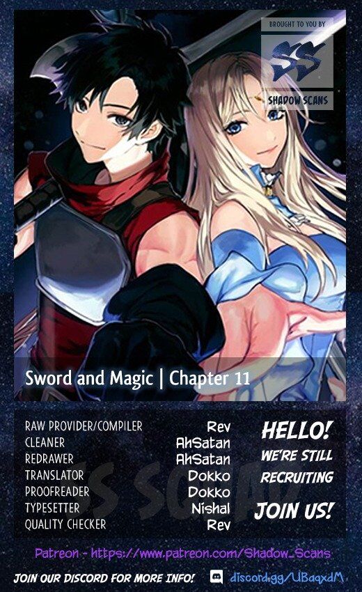 Sword And Magic: The Waking Hero - Chapter 11