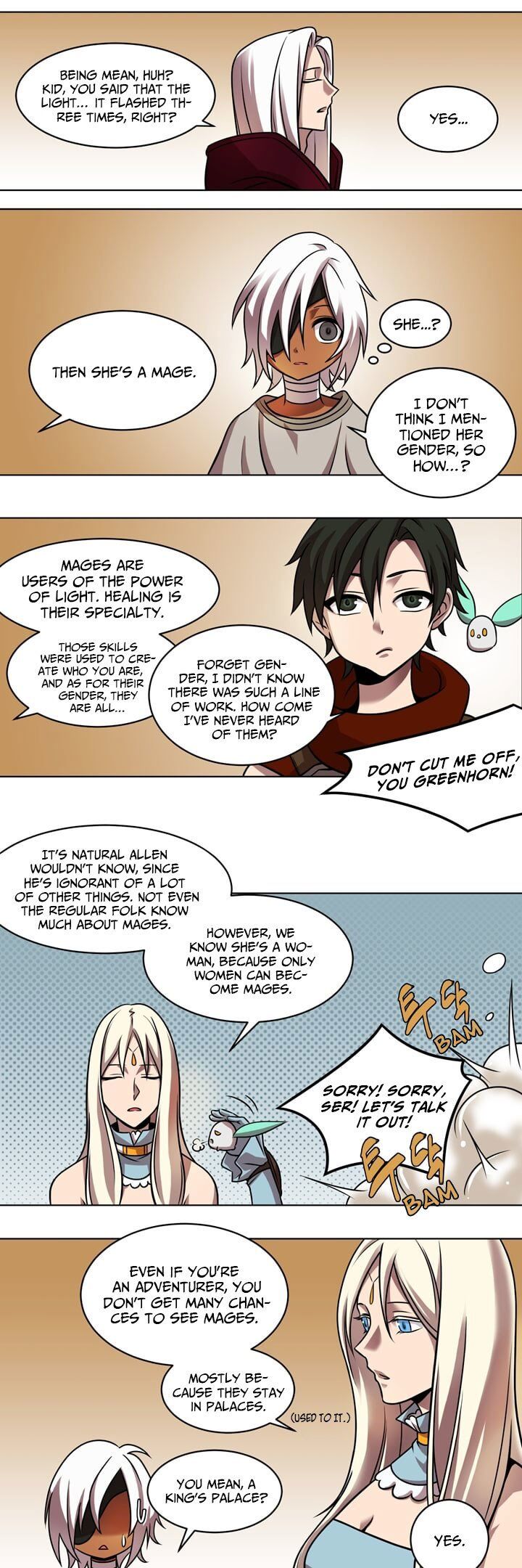 Sword And Magic: The Waking Hero - Chapter 8