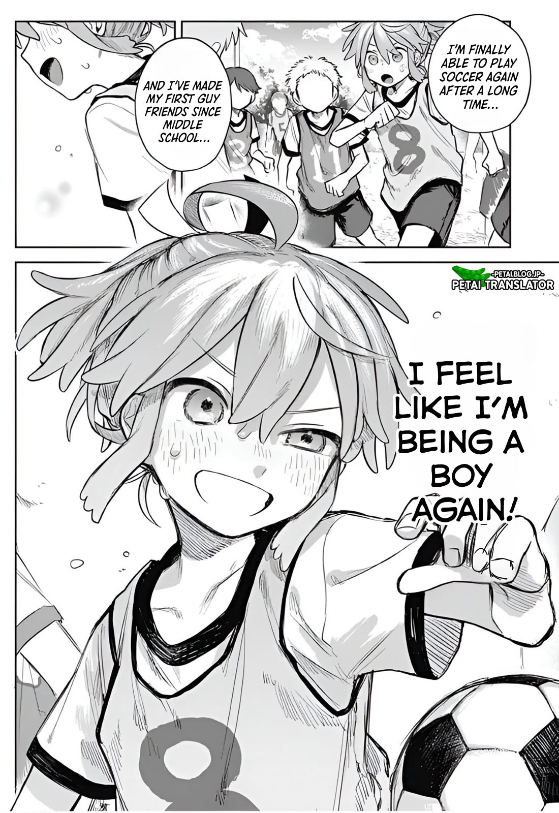 The Crossdressing Boy Wants To Take Off His Skirt - Chapter 3: Soccer Ball And Me