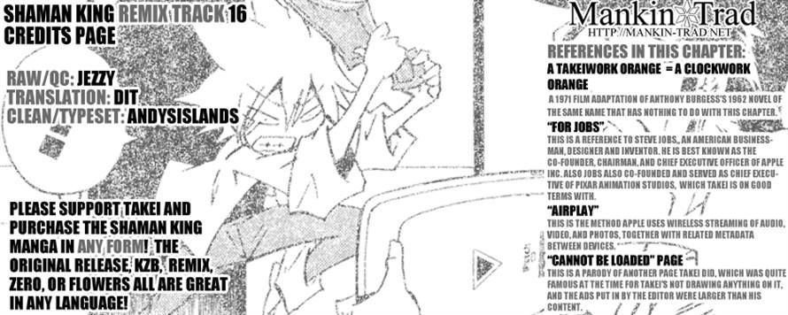 Shaman King: Remix Track - Chapter 16 : A Takeiwork Orange