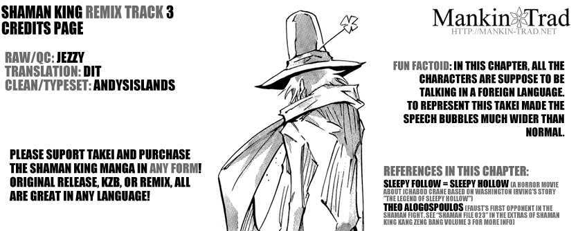 Shaman King: Remix Track - Chapter 3 : Sleepy Follow