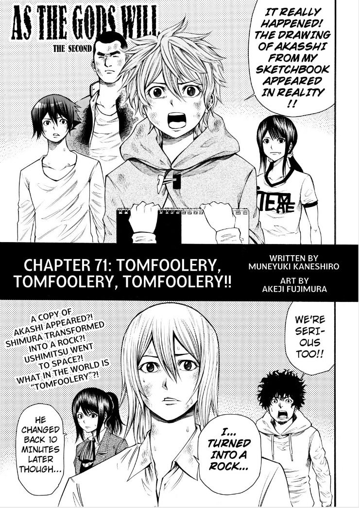 Kamisama No Iutoori Ni - Chapter 71 : Tomfoolery, Tomfoolery, Tomfoolery!!