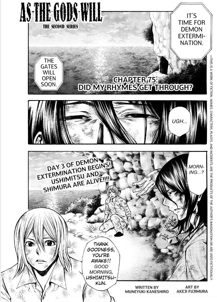 Kamisama No Iutoori Ni - Chapter 75 : Did My Rhymes Get Through ?