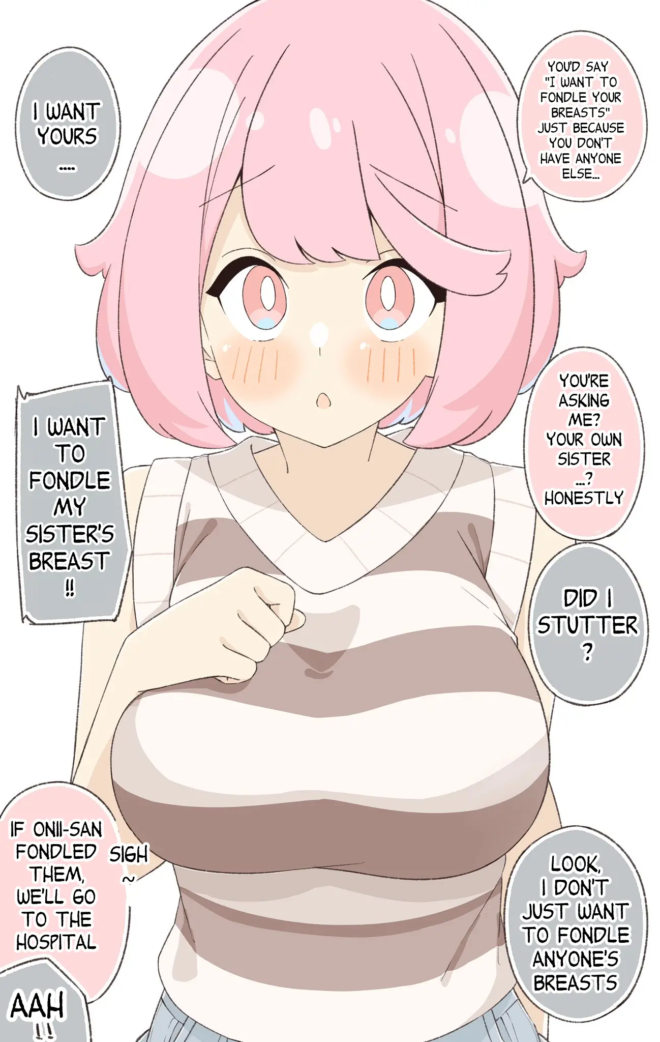 Imouto No Mune Ga Suki - Chapter 2: I Want To Fondle My Sister's Breasts