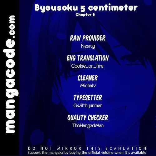 Byousoku 5 Centimeter - Vol.2 Chapter 8 : End Theme_2