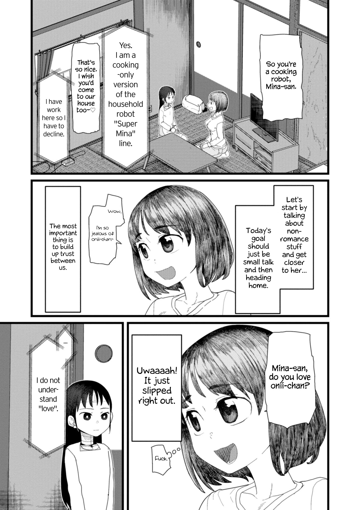 Boku No Tsuma Wa Kanjou Ga Nai - Chapter 4