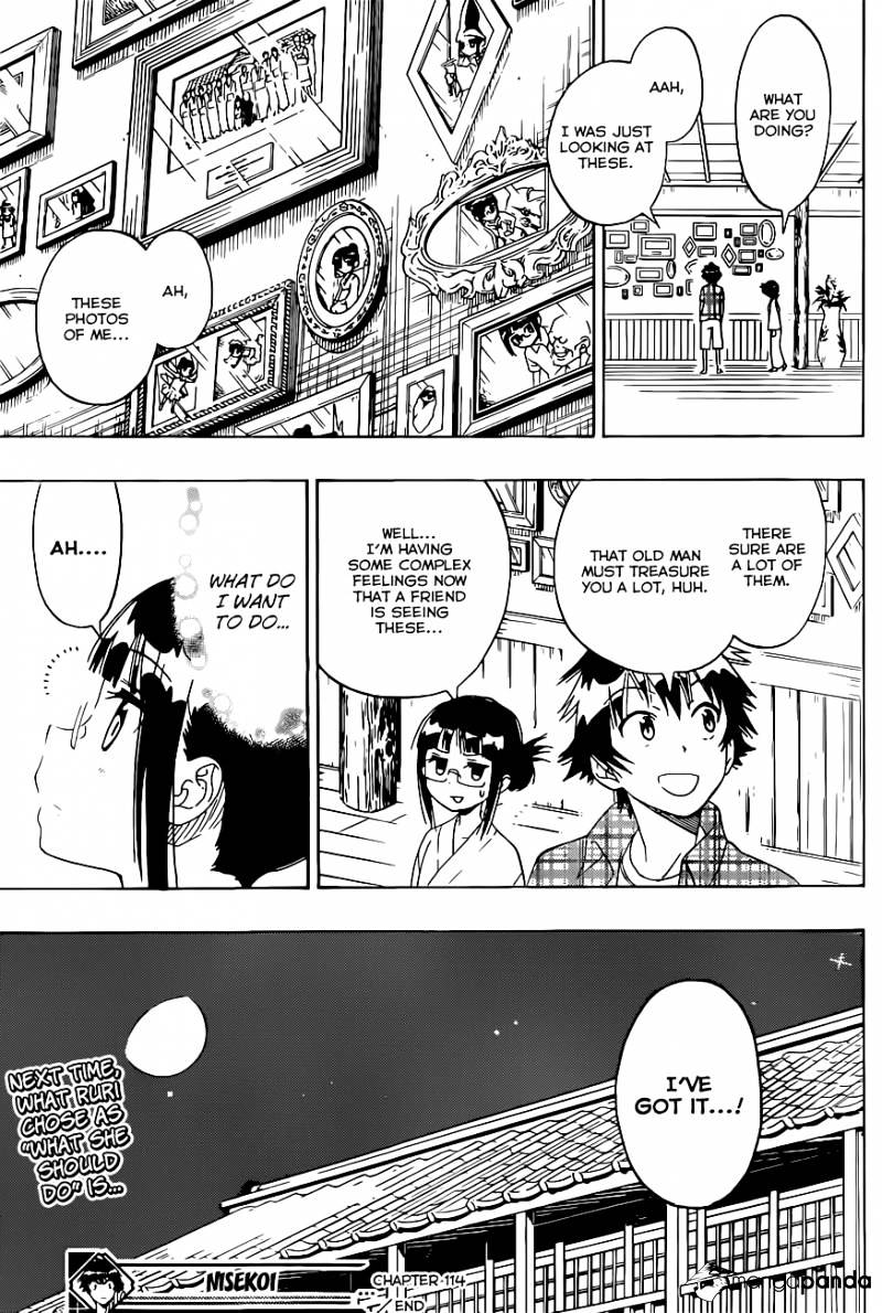 Nisekoi - Chapter 114