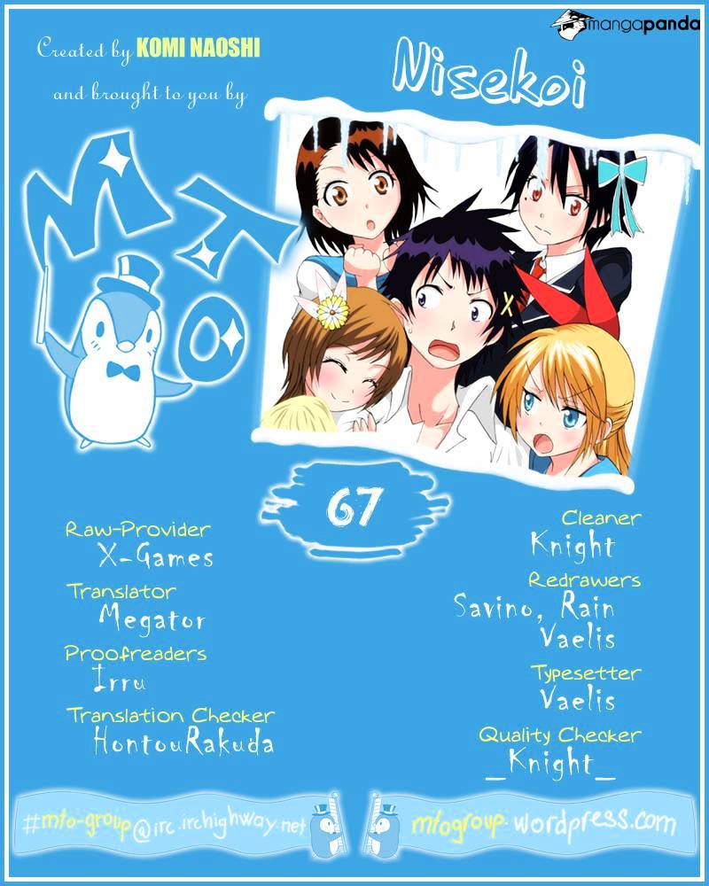 Nisekoi - Chapter 67