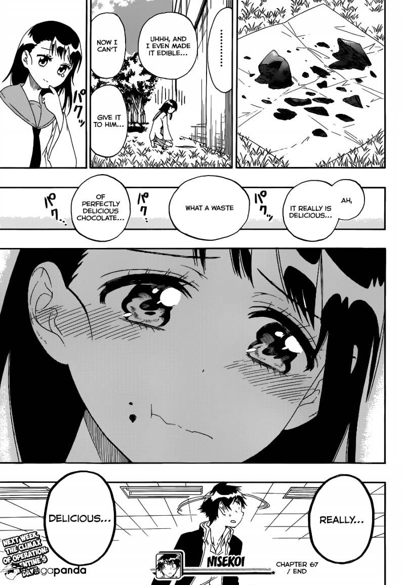 Nisekoi - Chapter 67