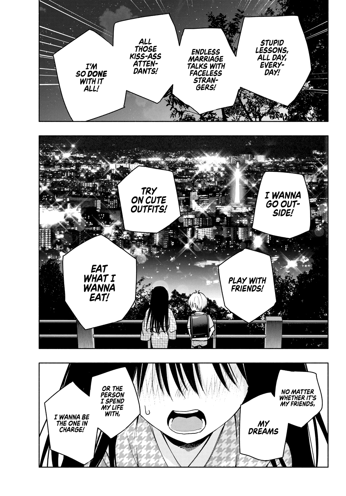 Amagami-San Chi No Enmusubi - Chapter 39: The True Colors Of The Night, Fate