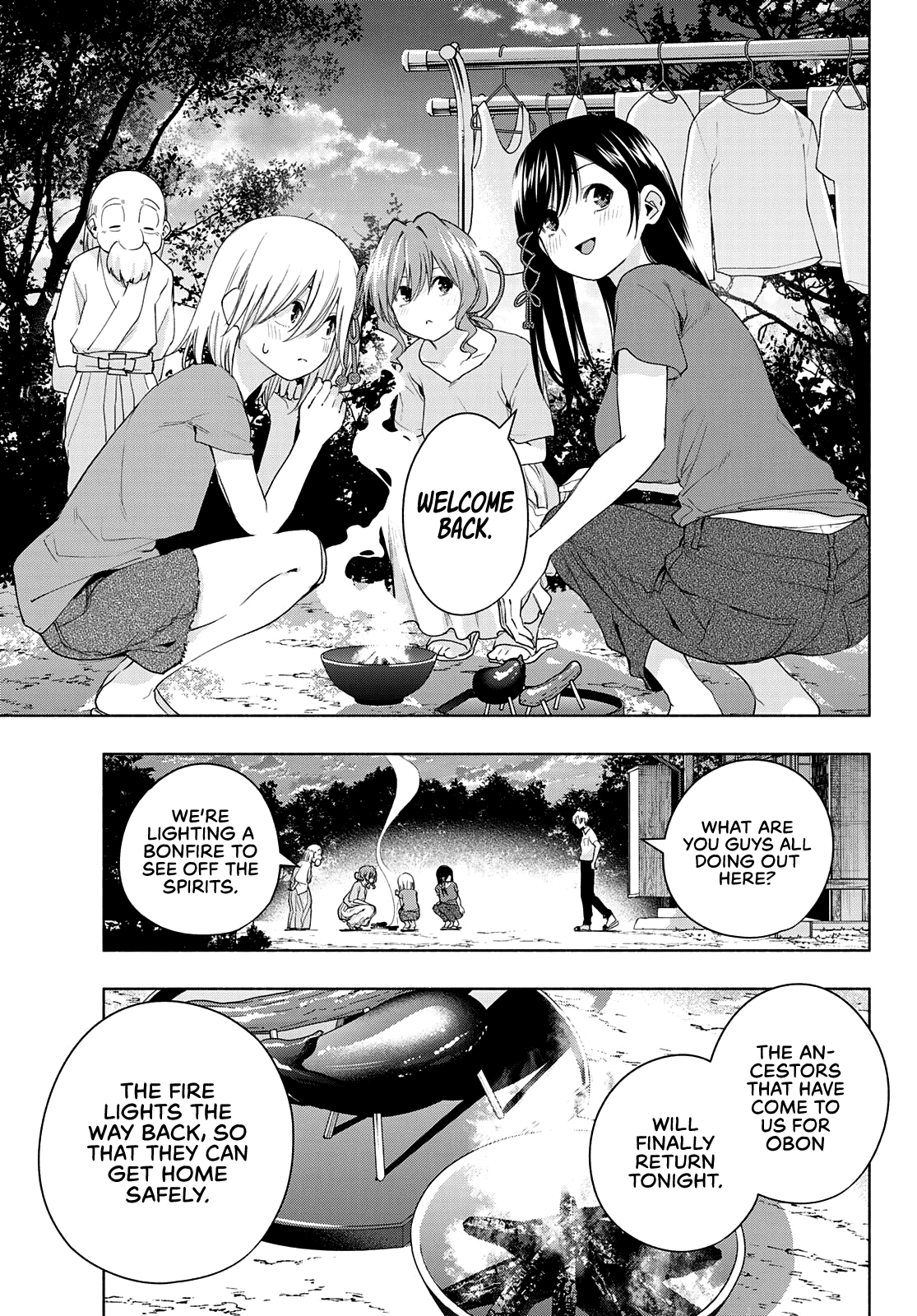 Amagami-San Chi No Enmusubi - Chapter 50: Bonfire