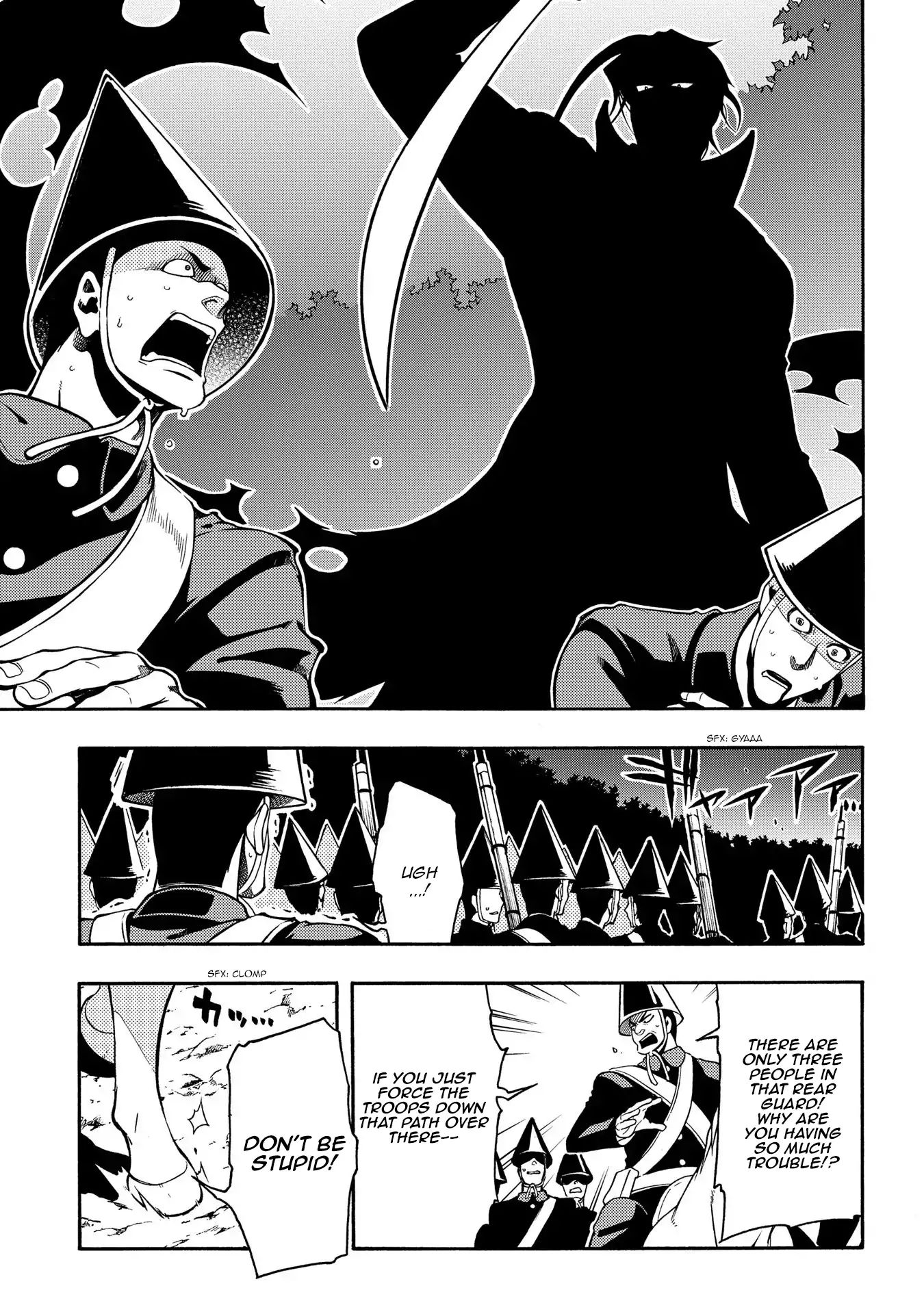 Peace Maker Kurogane - Vol.13 Chapter 64: Repel