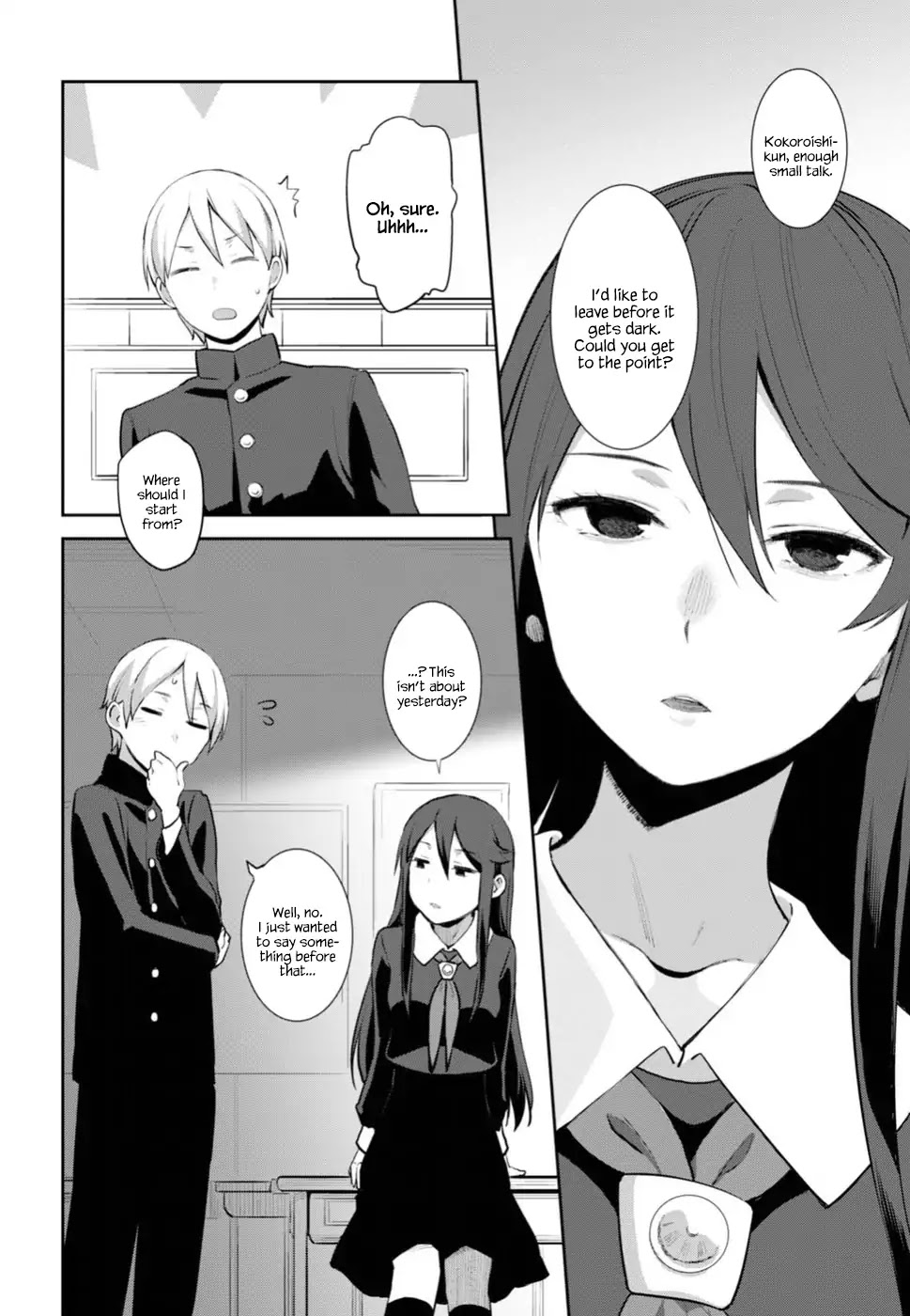 Urushiha Sarara Wa Koi Nado Shinai - Chapter 1