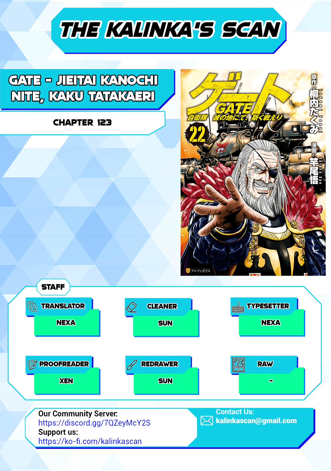 Gate - Jietai Kare No Chi Nite, Kaku Tatakeri - Chapter 123