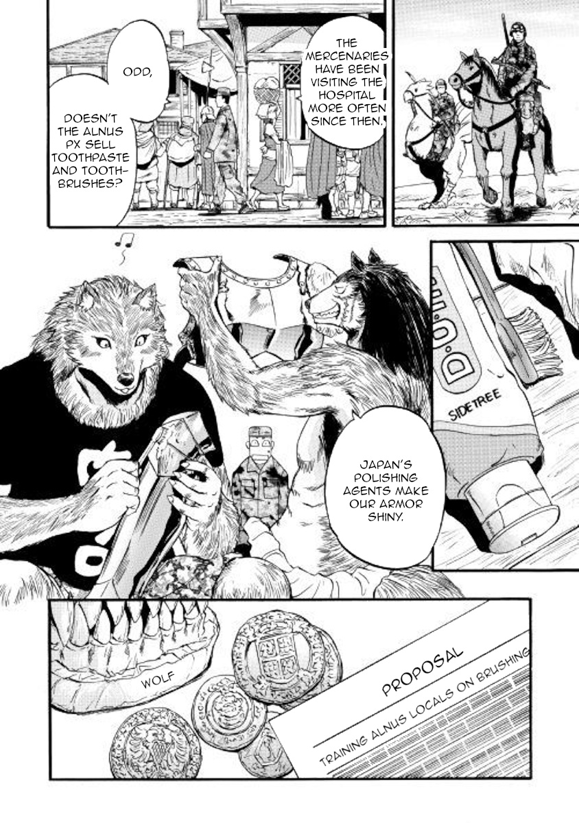 Gate - Jietai Kare No Chi Nite, Kaku Tatakeri - Chapter 89.5: The Wolf And The Silver Coin