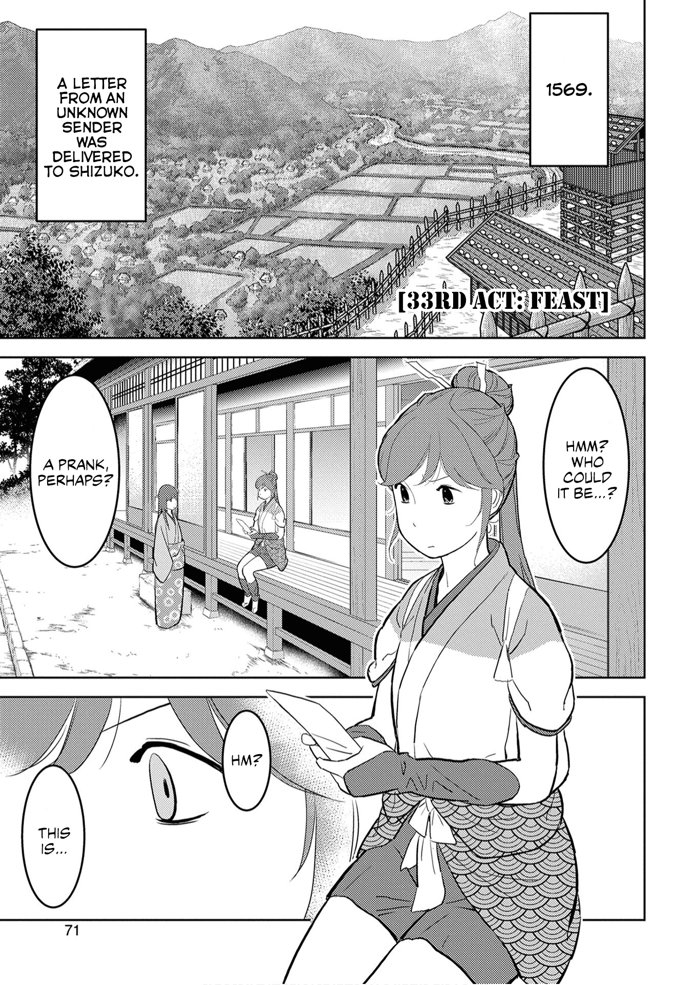 Sengoku Komachi Kurou Tan! - Vol.7 Chapter 33: Feast