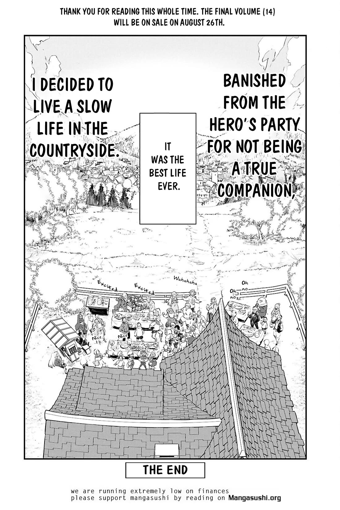 I Was Kicked Out Of The Hero’s Party Because I Wasn’t A True Companion So I Decided To Have A Slow Life At The Frontier - Chapter 72 [End]