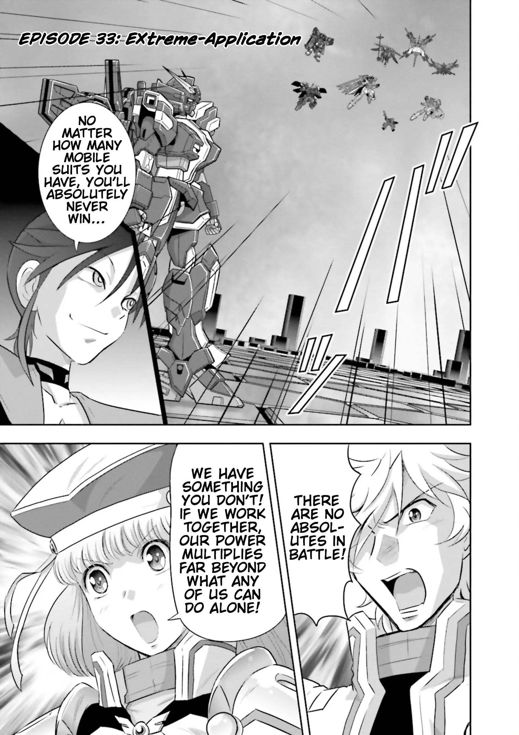 Gundam Exa Vs - Vol.7 Chapter 33: Episode 33: Extreme-Application