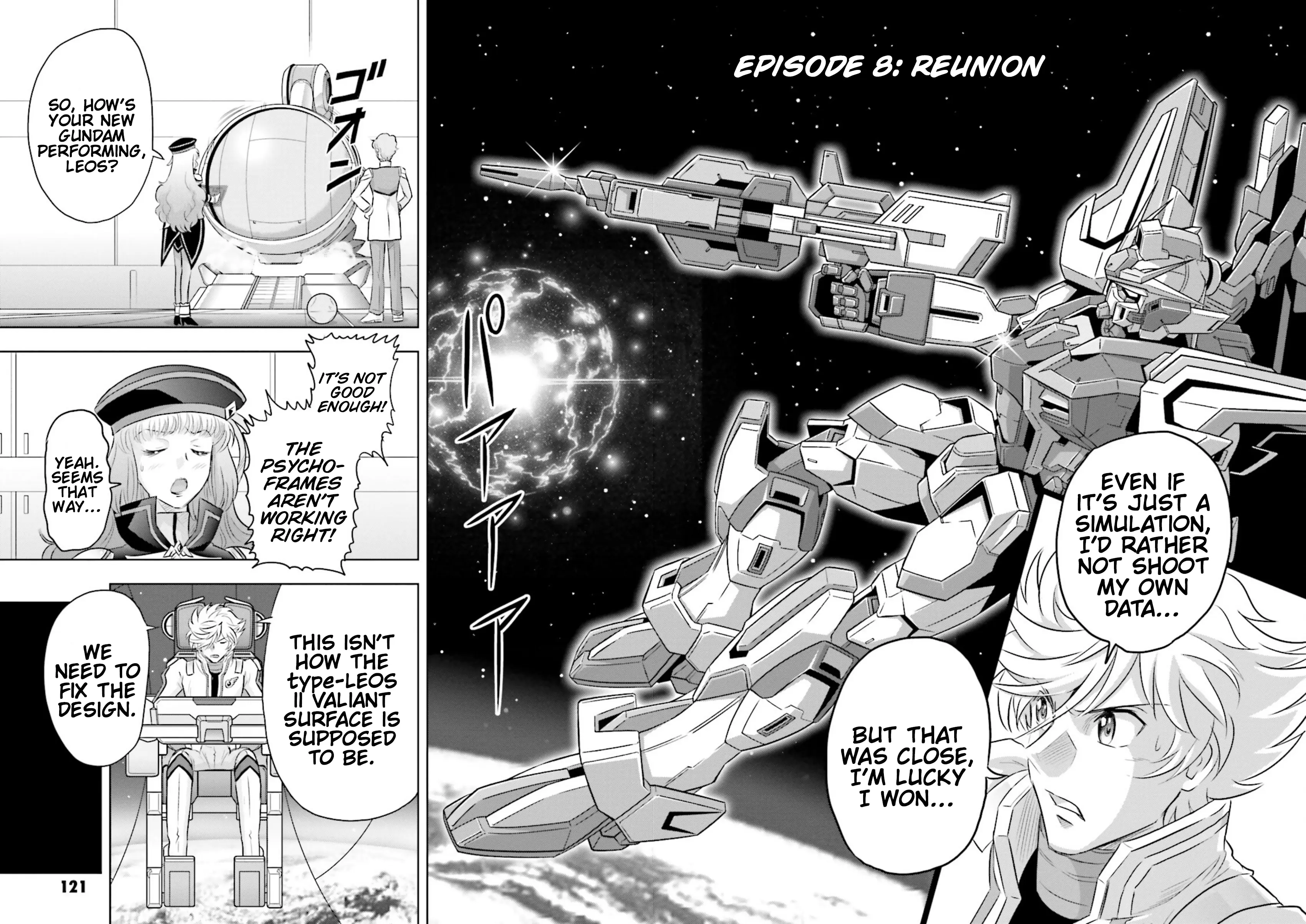 Gundam Exa Vs - Vol.2 Chapter 8: Episode 8: Reunion