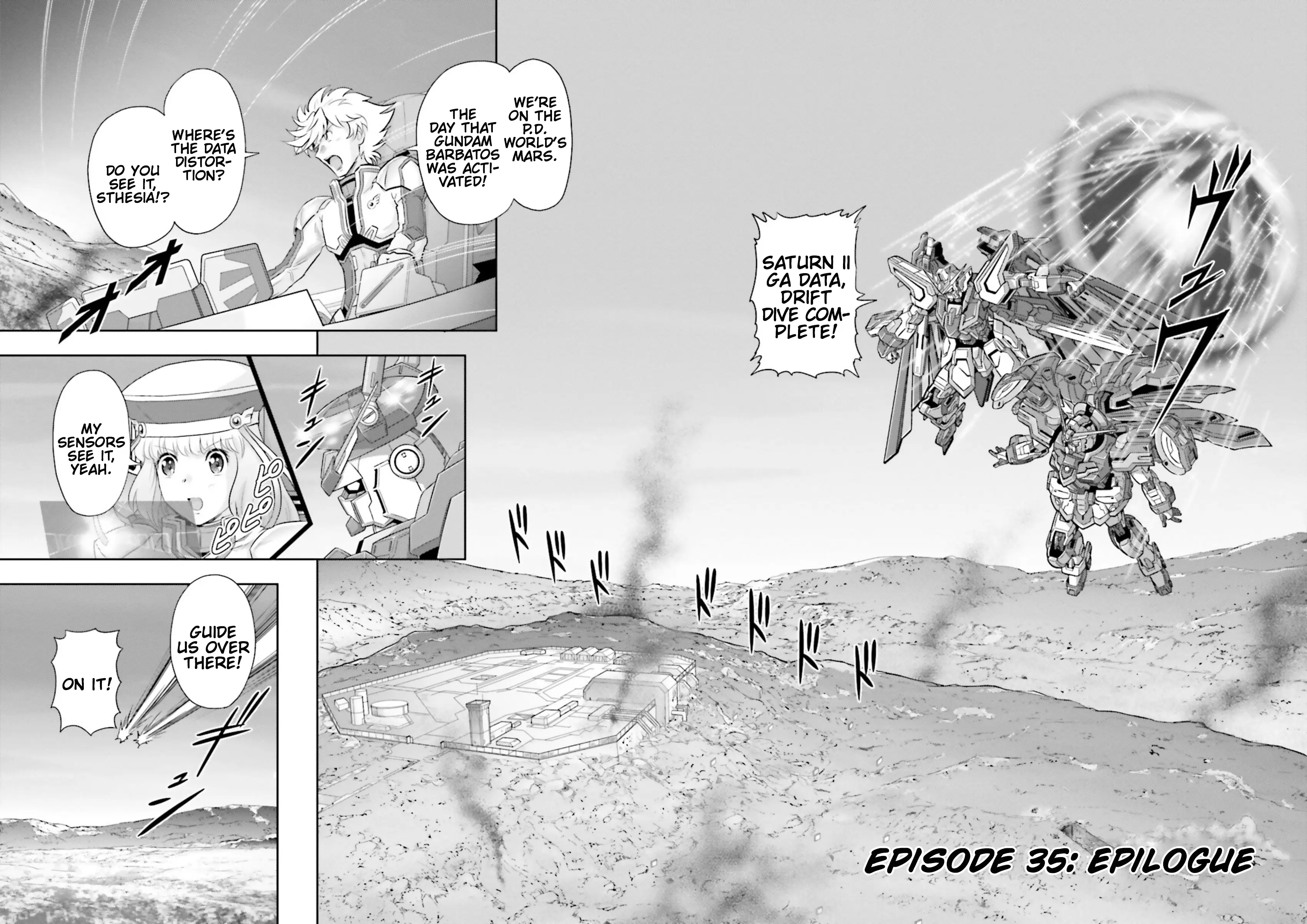 Gundam Exa Vs - Vol.7 Chapter 35: Episode 35: Epilogue