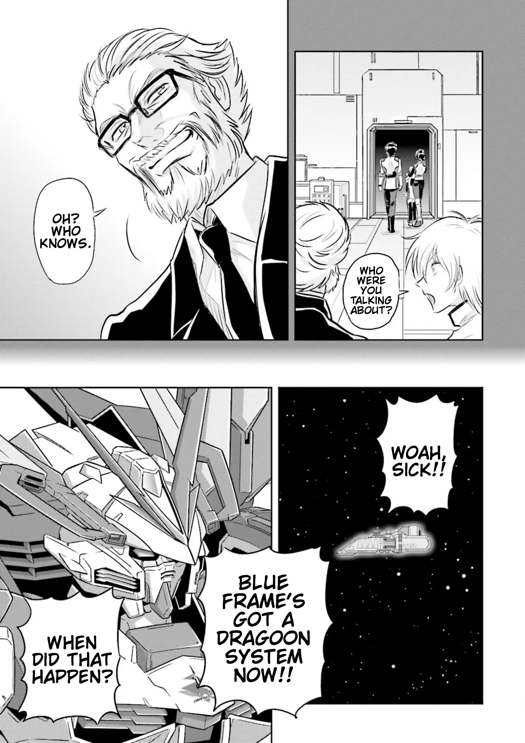 Gundam Exa Vs - Vol.2 Chapter 9: Episode 9: Blue Frame D