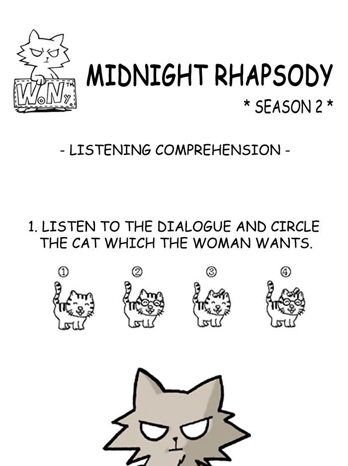 Midnight Rhapsody - Chapter 39 : Season 2, Chapter 1 Listening Comprehention